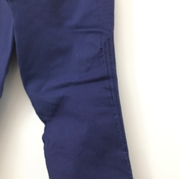 Lululemon Navy Blue 24” Ruched Leggings - Picture 3 of 8